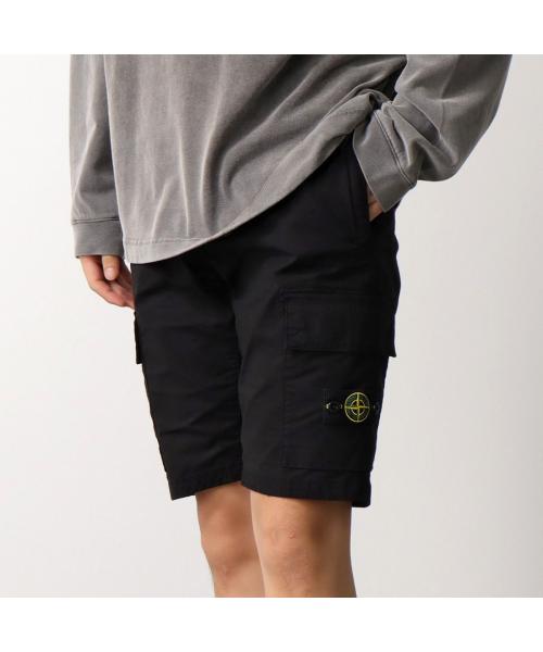 ストーンアイランド STONE ISLAND STONE ISLAND KIDS ショートパンツ L100002 S0001 （V0029/ブラック） V0029/ブラック