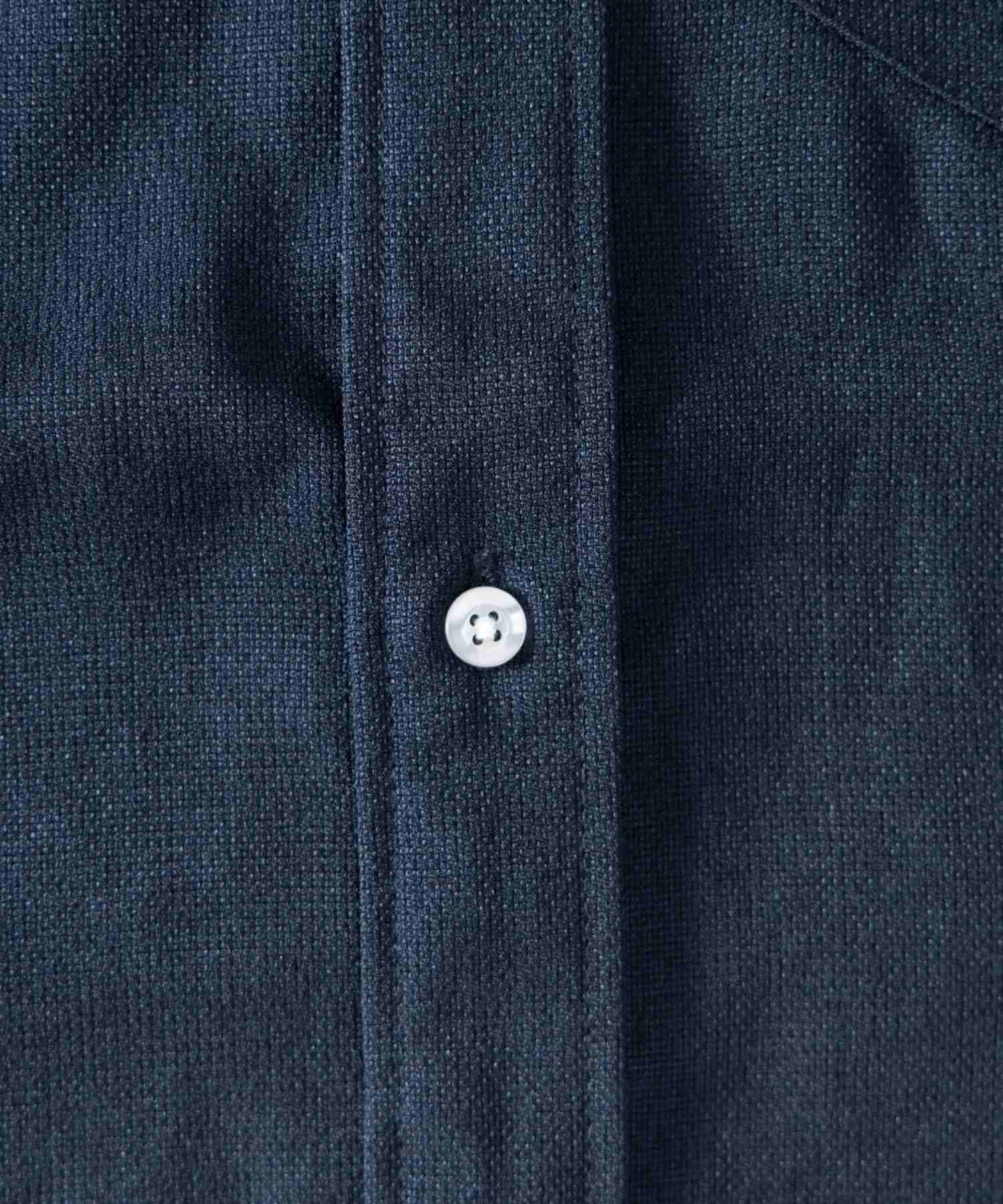 ナイラス Nylaus 接触冷感 レギュラーカラー パナマ織り 7分袖シャツ