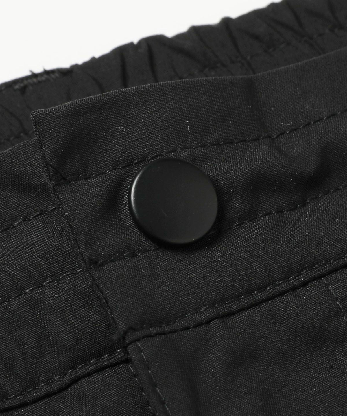 カジュアル THE CASUAL LUXE/R ベルトループ付き ストレッチ 布帛 裾 リブ ジョガーパンツ