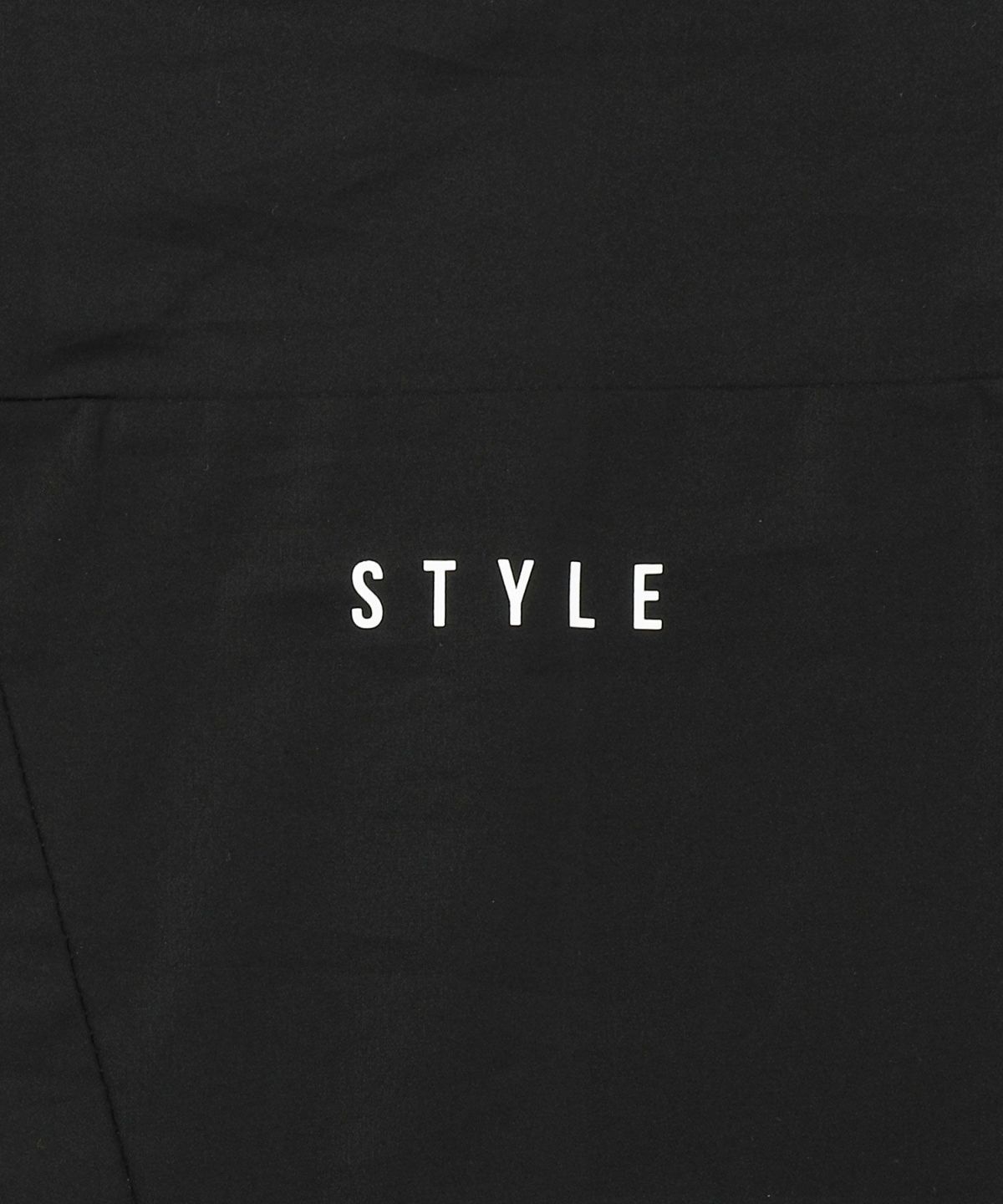 カジュアル THE CASUAL LUXE/R ベルトループ付き ストレッチ 布帛 裾 リブ ジョガーパンツ