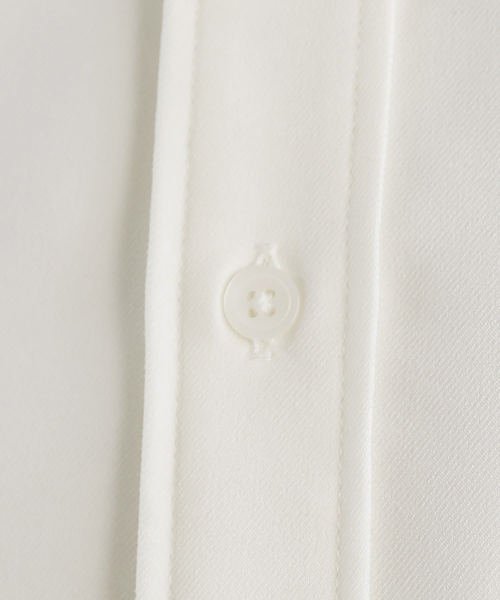 カジュアル THE CASUAL SPU 日本製LANATECウォッシャブルレギュラーカラーシャツ