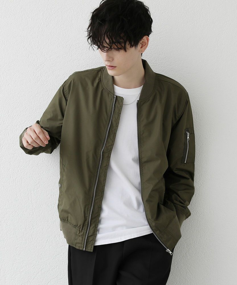 休閒 THE CASUAL ASTRONOMY 聚酯 軍事 MA-1 夾克