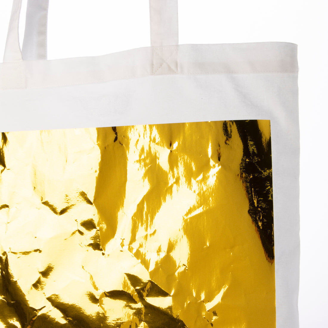 スタースタイリング STARSTYLING 01-E BIG SQUARE TOTE BAG-WHITE （WHITE / GOLDMIRROR） WHITE / GOLDMIRROR