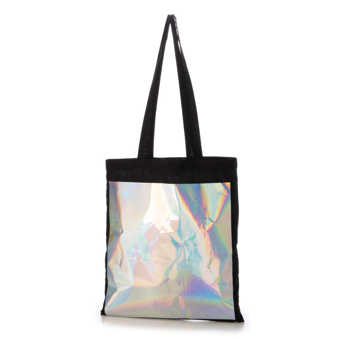 スタースタイリング STARSTYLING 01-E BIG SQUARE TOTE BAG-BACK （BLACK / HOLO） BLACK / HOLO