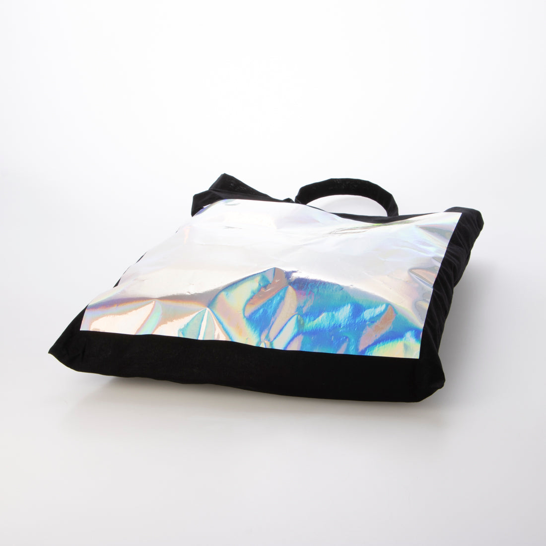 スタースタイリング STARSTYLING 01-E BIG SQUARE TOTE BAG-BACK （BLACK / HOLO） BLACK / HOLO