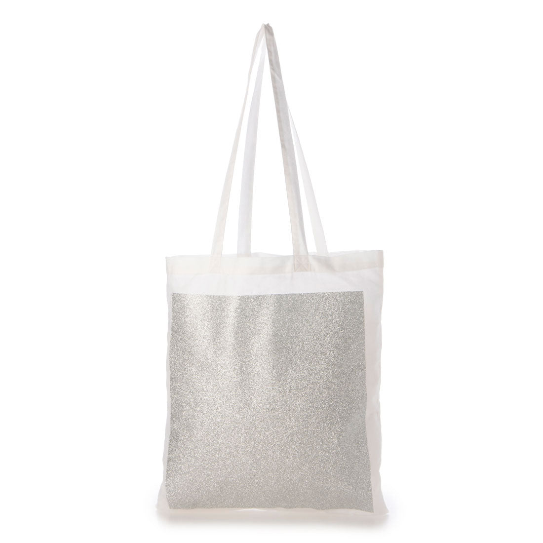 スタースタイリング STARSTYLING 01-E-G BIG SQUARE TOTE BAG-WHITE （WHITE-GLITTER-SILVER） WHITE-GLITTER-SILVER