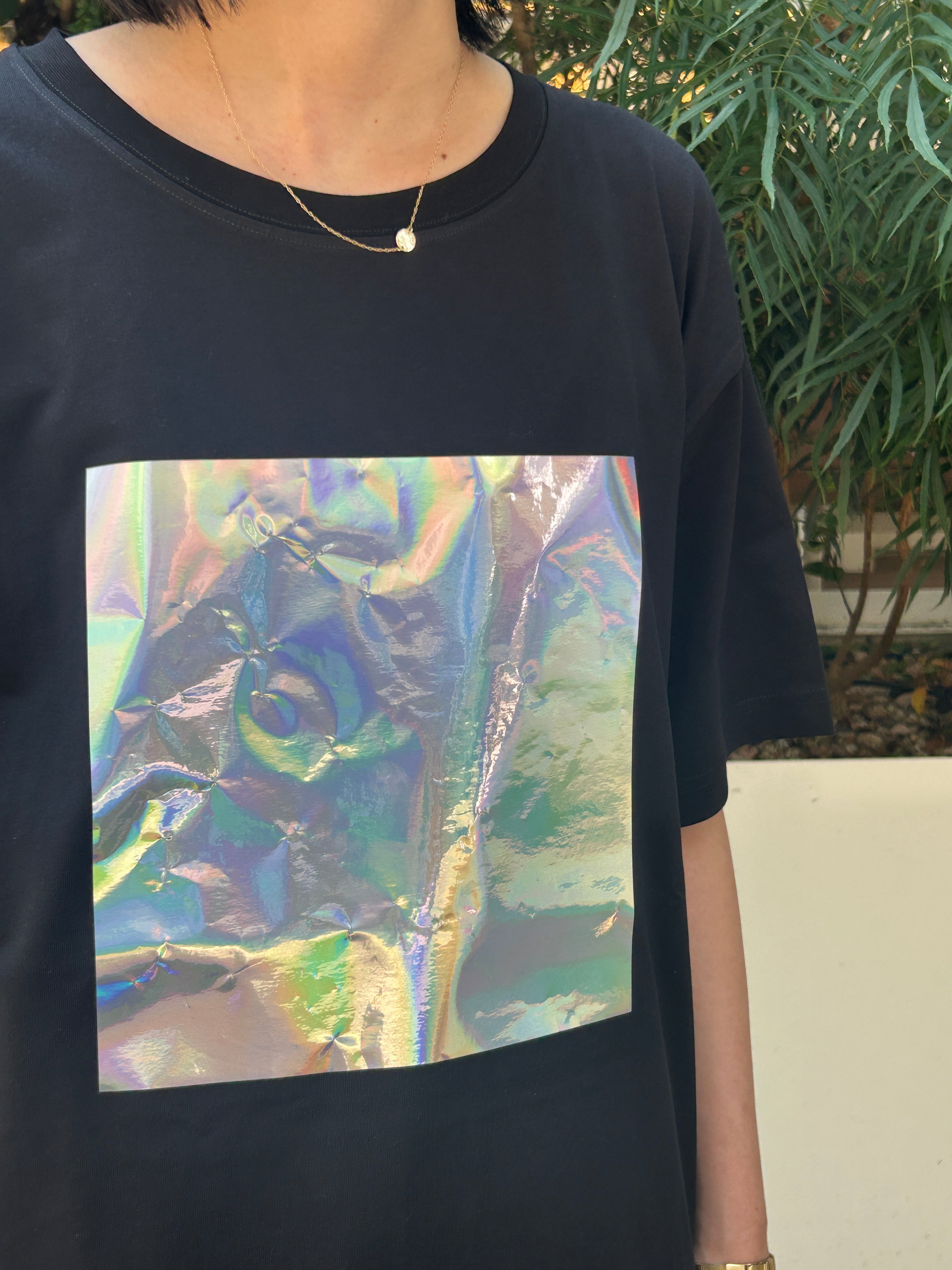 【正規取扱店】スタースタイリング STARSTYLING T-Shirt （BLACK / HOLOGRAPHIC） BLACK / HOLOGRAPHIC