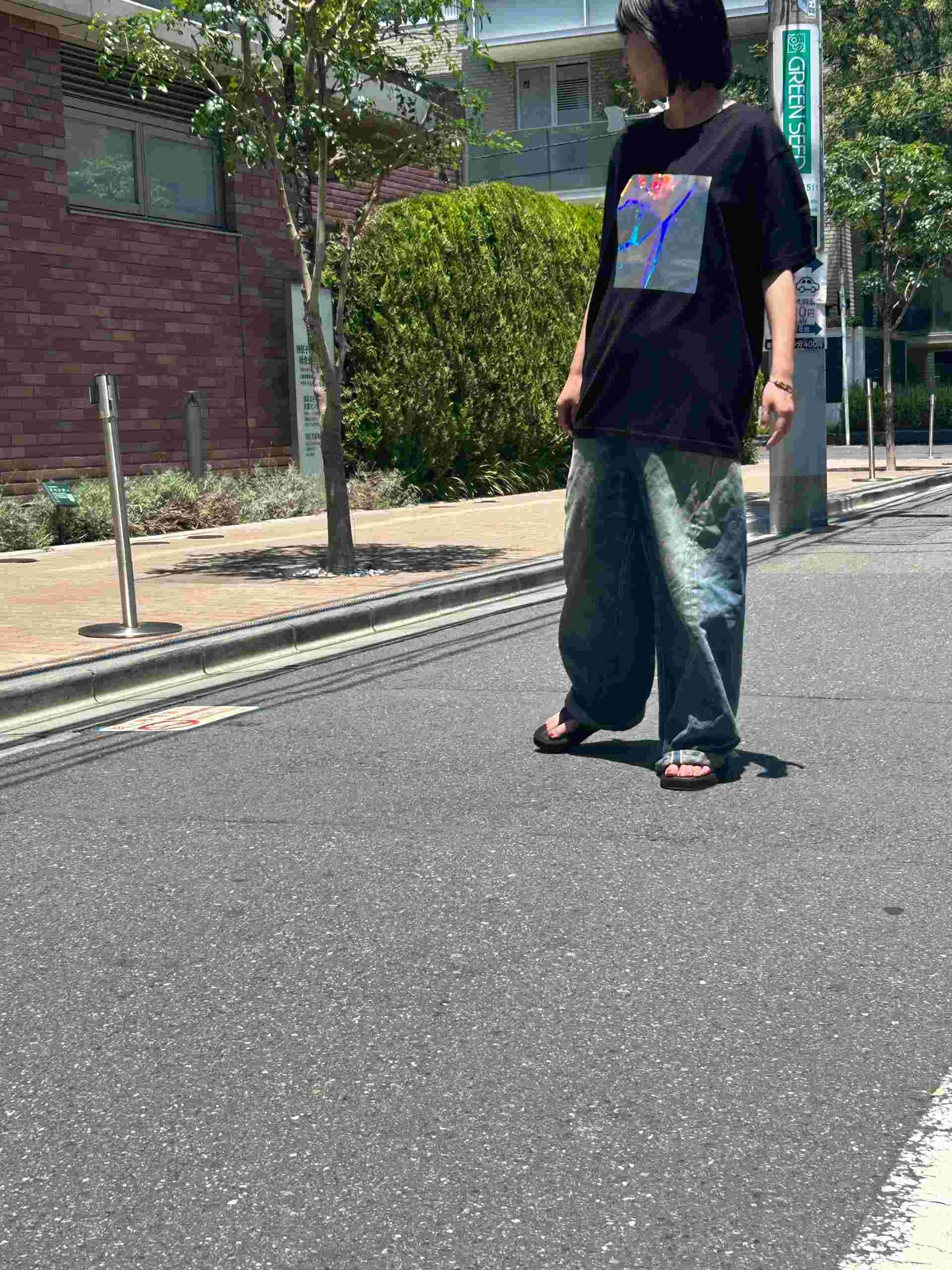 【正規取扱店】スタースタイリング STARSTYLING T-Shirt （BLACK / HOLOGRAPHIC） BLACK / HOLOGRAPHIC