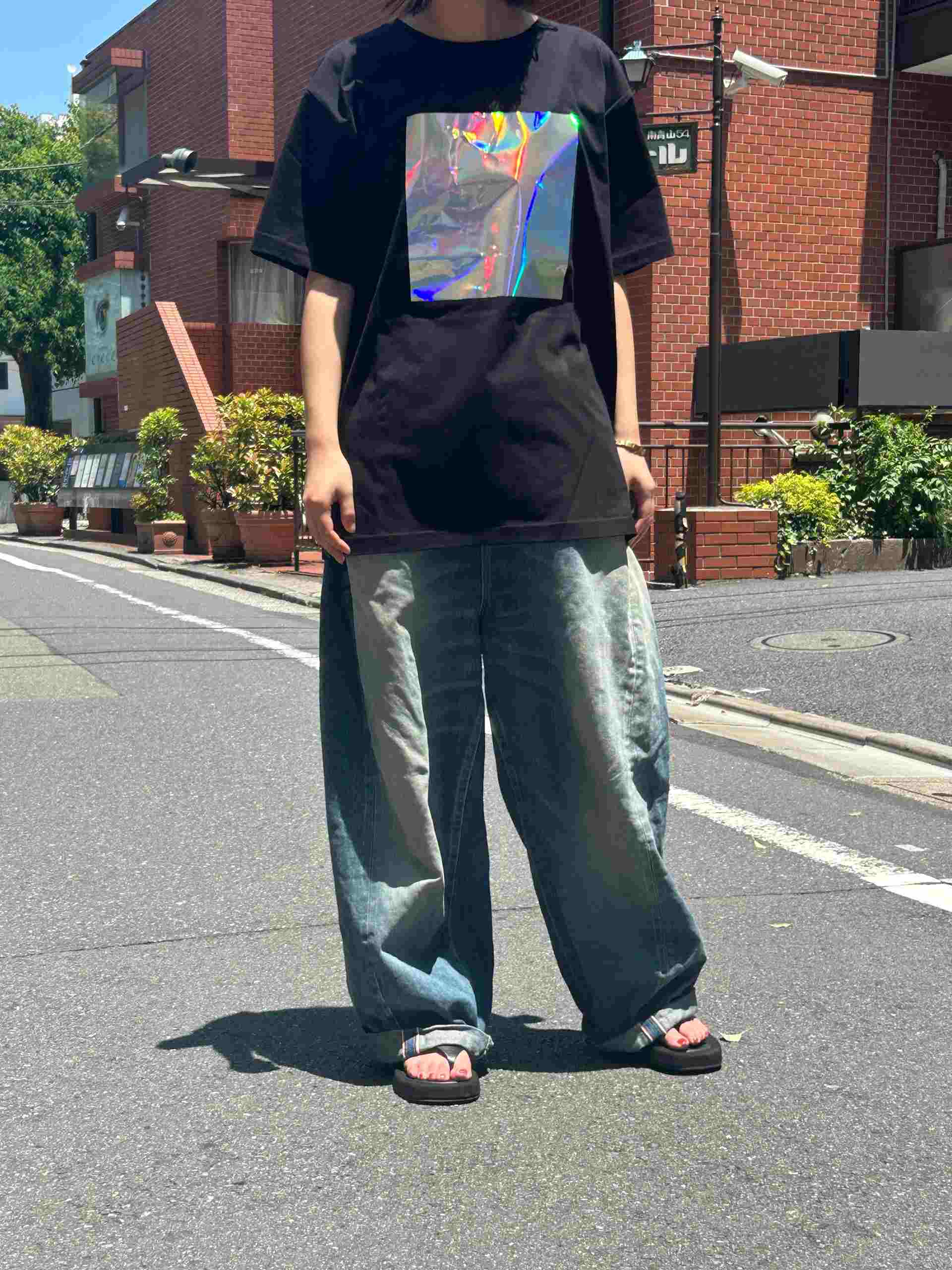 【正規取扱店】スタースタイリング STARSTYLING T-Shirt （BLACK / HOLOGRAPHIC） BLACK / HOLOGRAPHIC