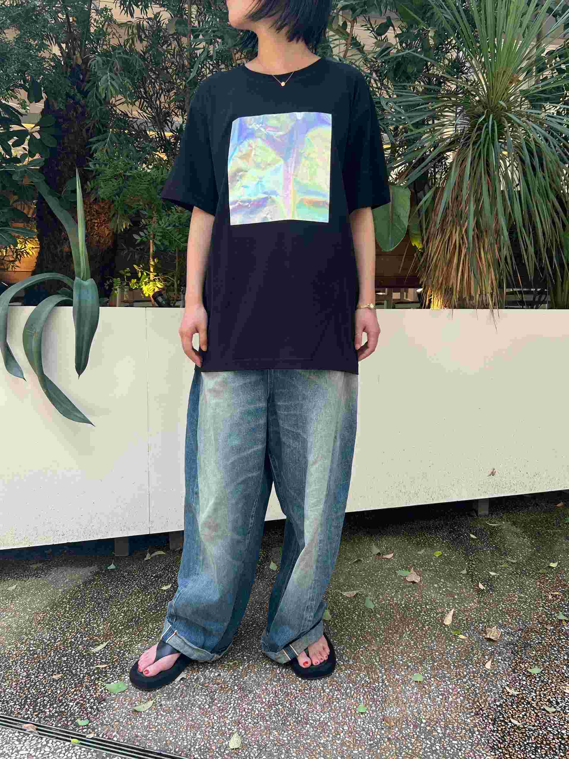 【正規取扱店】スタースタイリング STARSTYLING T-Shirt （BLACK / HOLOGRAPHIC） BLACK / HOLOGRAPHIC