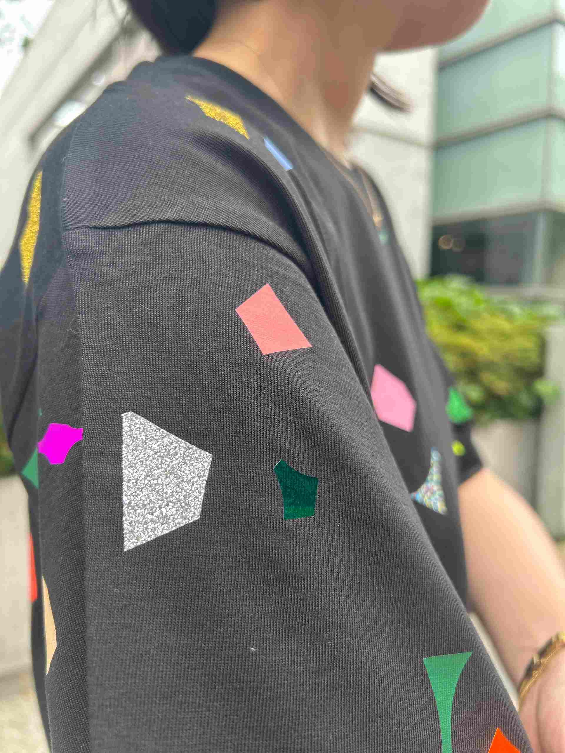 スタースタイリング STARSTYLING 5-A POTPOURI T-SHIRT （BLACK / MULTICOLOR-UNIQUE） BLACK / MULTICOLOR-UNIQUE