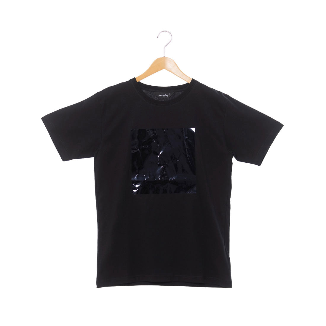 スタースタイリング STARSTYLING 01-A BIG SQUARE T-SHIRT-BLACK （BLACK / BLACK-MIRROR） BLACK / BLACK-MIRROR