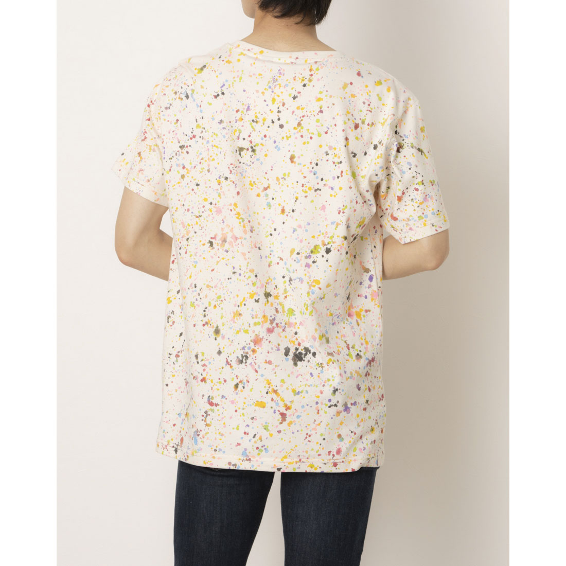 スタースタイリング STARSTYLING H01 SS19 TS POLLO T-SHIRT （NATURAL / UNIQUE-HANDPAINTED） NATURAL / UNIQUE-HANDPAINTED