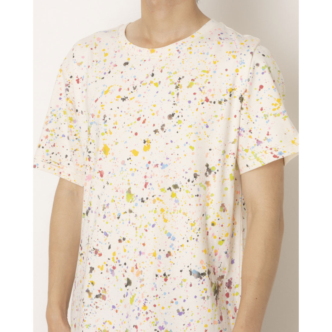 スタースタイリング STARSTYLING H01 SS19 TS POLLO T-SHIRT （NATURAL / UNIQUE-HANDPAINTED） NATURAL / UNIQUE-HANDPAINTED