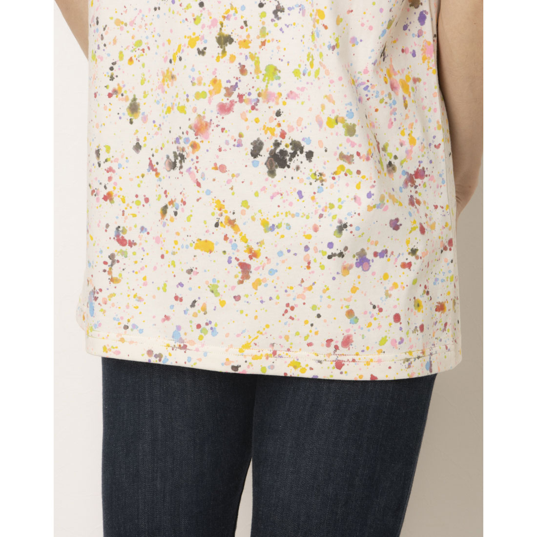 スタースタイリング STARSTYLING H01 SS19 TS POLLO T-SHIRT （NATURAL / UNIQUE-HANDPAINTED） NATURAL / UNIQUE-HANDPAINTED