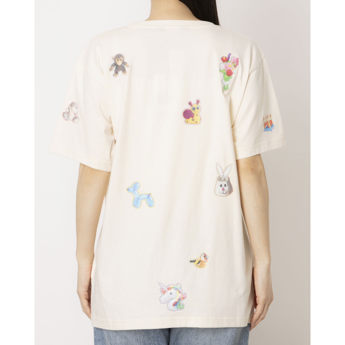 スタースタイリング STARSTYLING A 01 STICKIES T-SHIRT （NATURAL / MULTI） NATURAL / MULTI