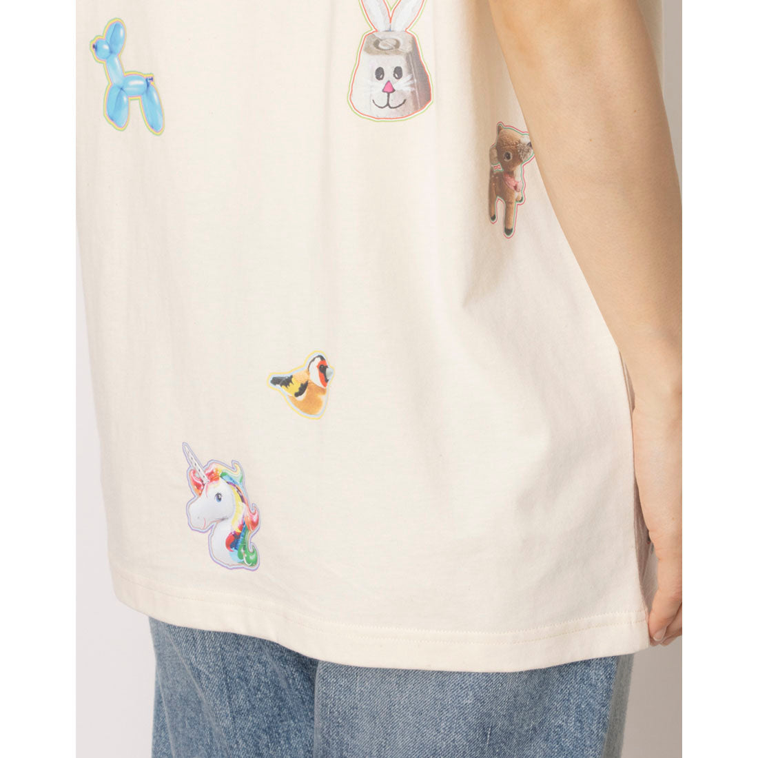 スタースタイリング STARSTYLING A 01 STICKIES T-SHIRT （NATURAL / MULTI） NATURAL / MULTI