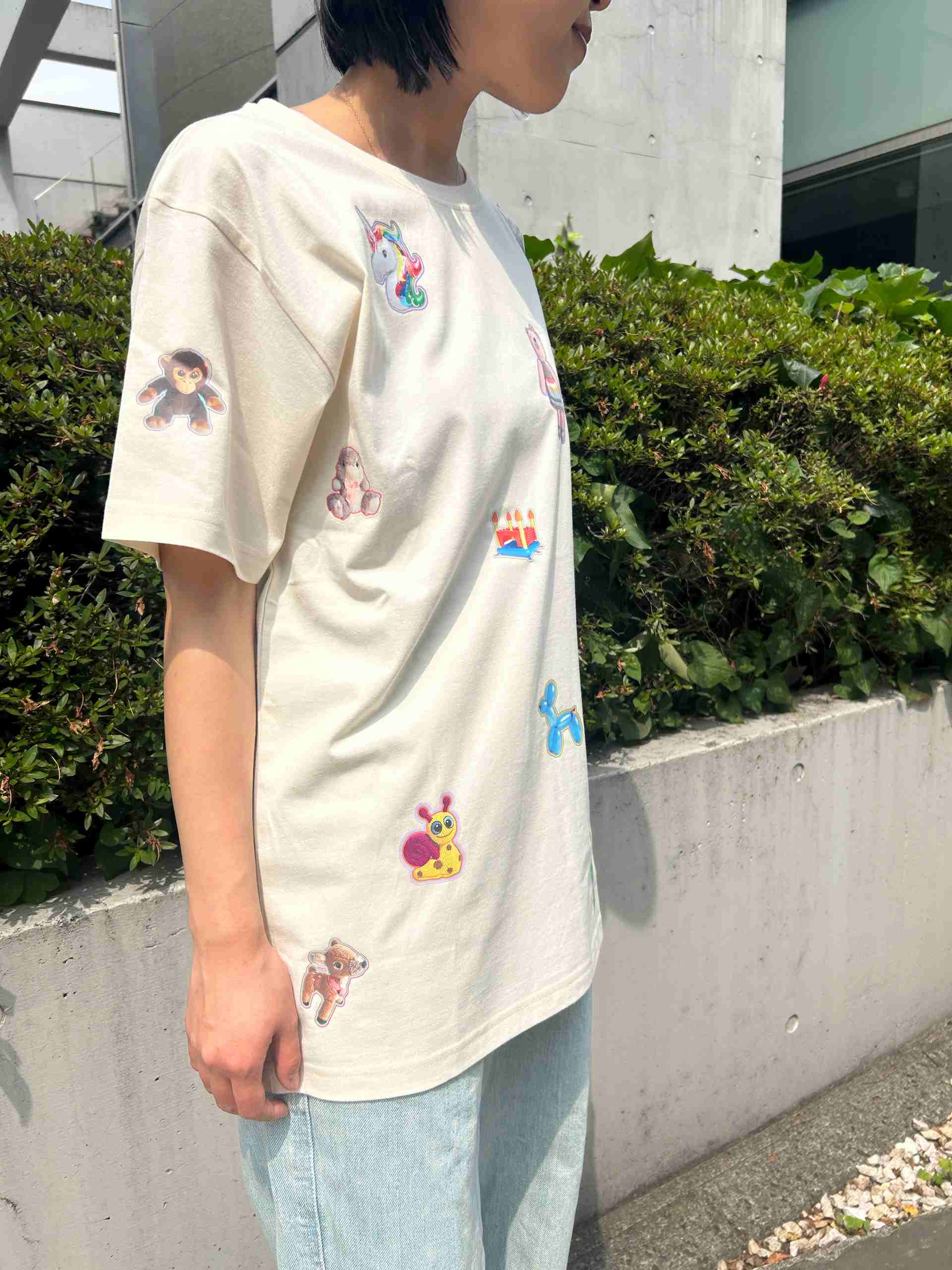 スタースタイリング STARSTYLING A 01 STICKIES T-SHIRT （NATURAL / MULTI） NATURAL / MULTI