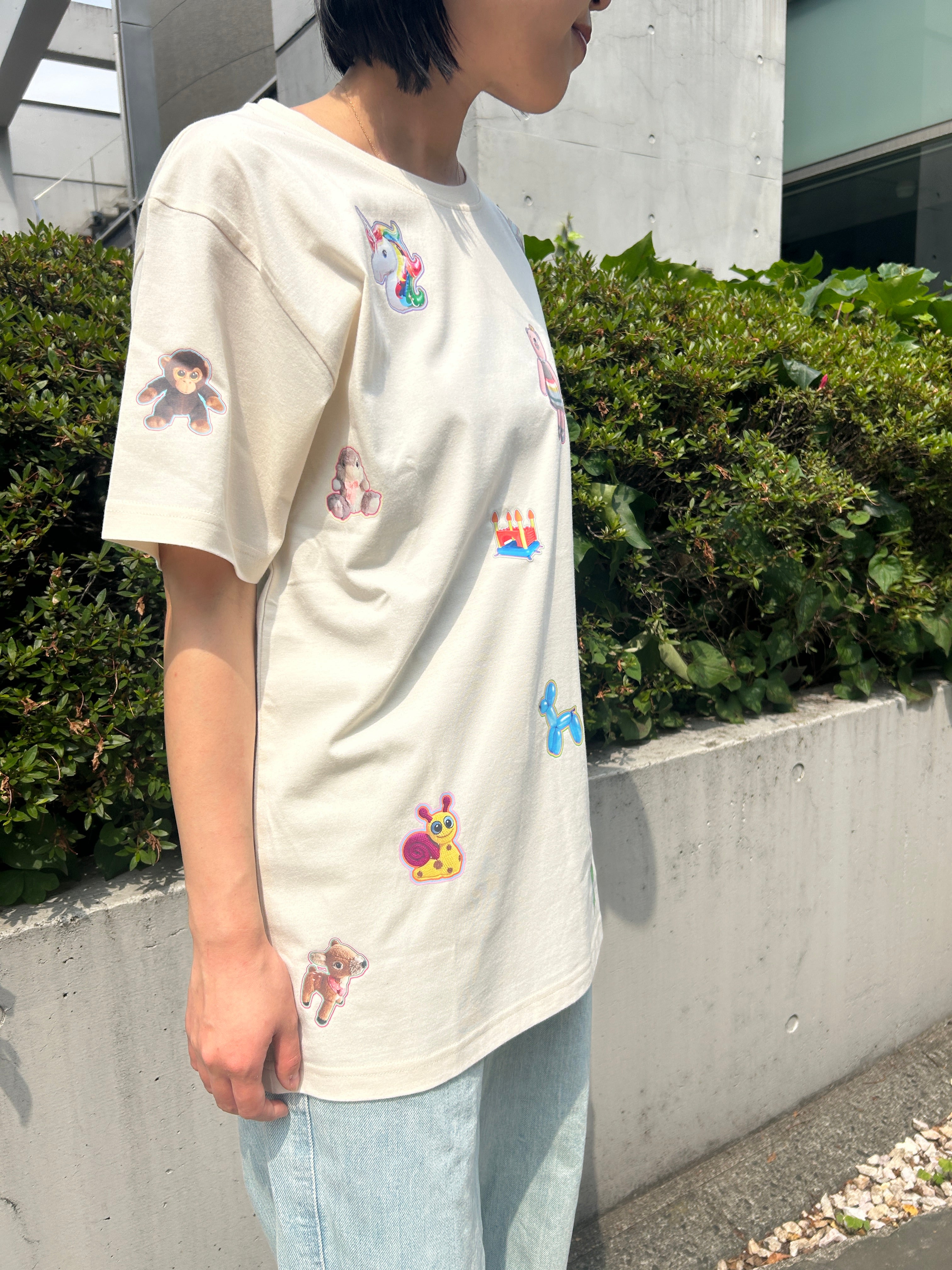 スタースタイリング STARSTYLING A 01 STICKIES T-SHIRT （NATURAL / MULTI） NATURAL / MULTI