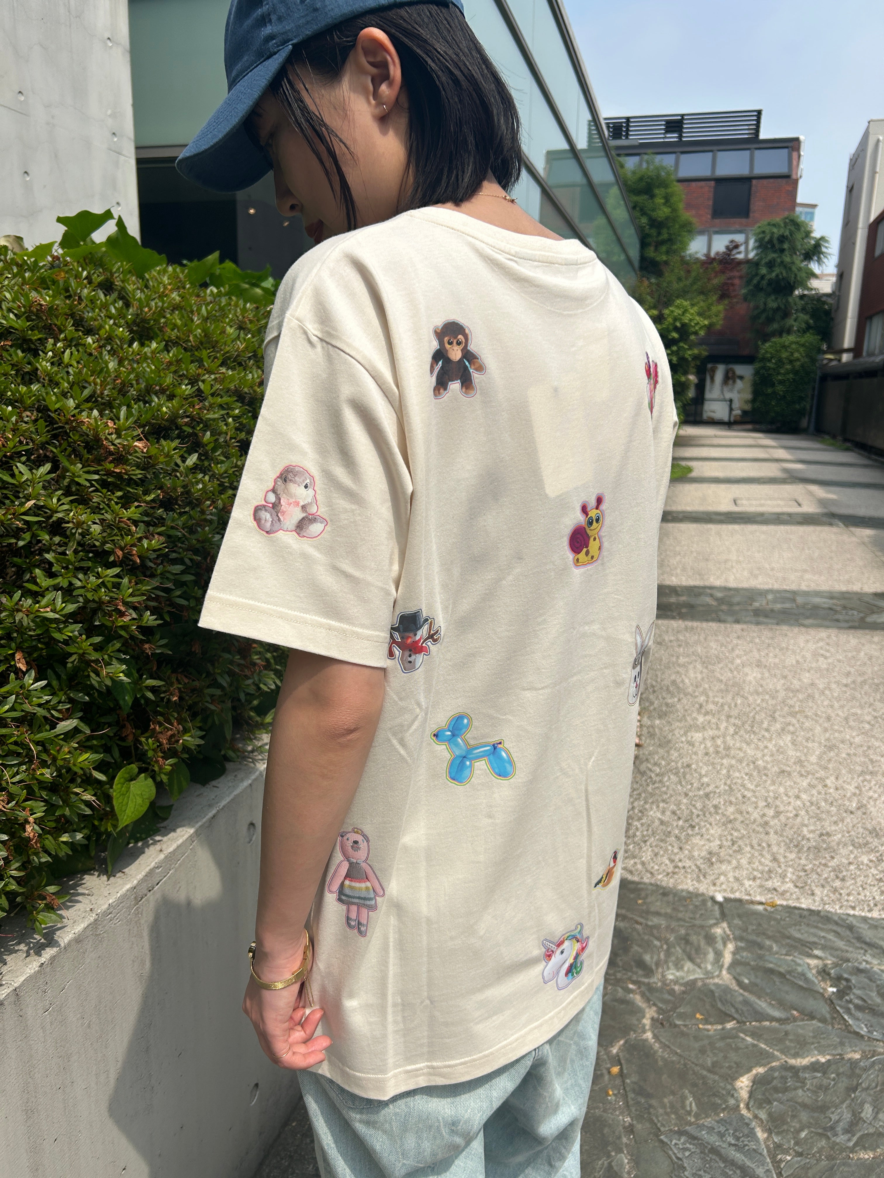 スタースタイリング STARSTYLING A 01 STICKIES T-SHIRT （NATURAL / MULTI） NATURAL / MULTI
