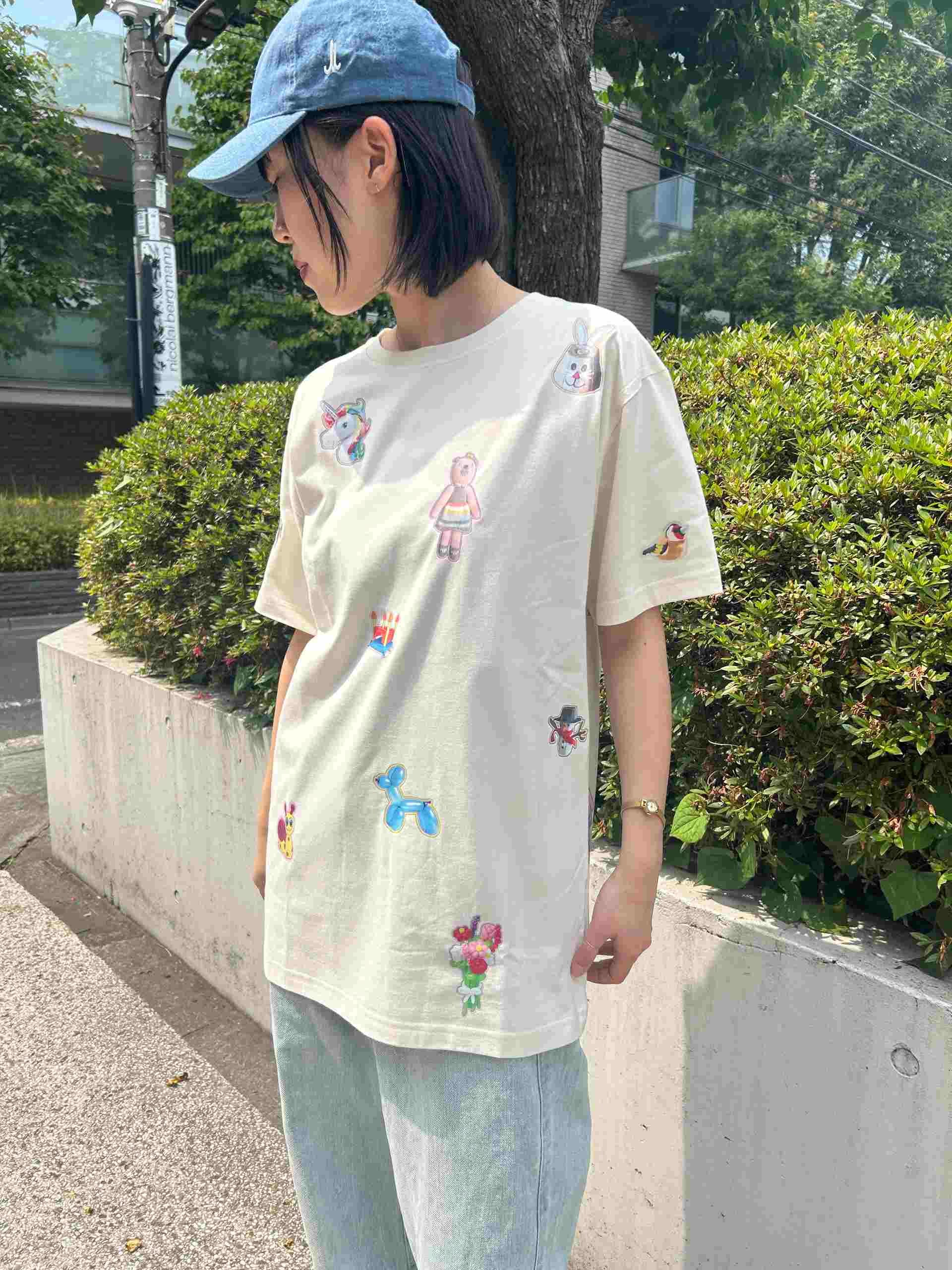 スタースタイリング STARSTYLING A 01 STICKIES T-SHIRT （NATURAL / MULTI） NATURAL / MULTI