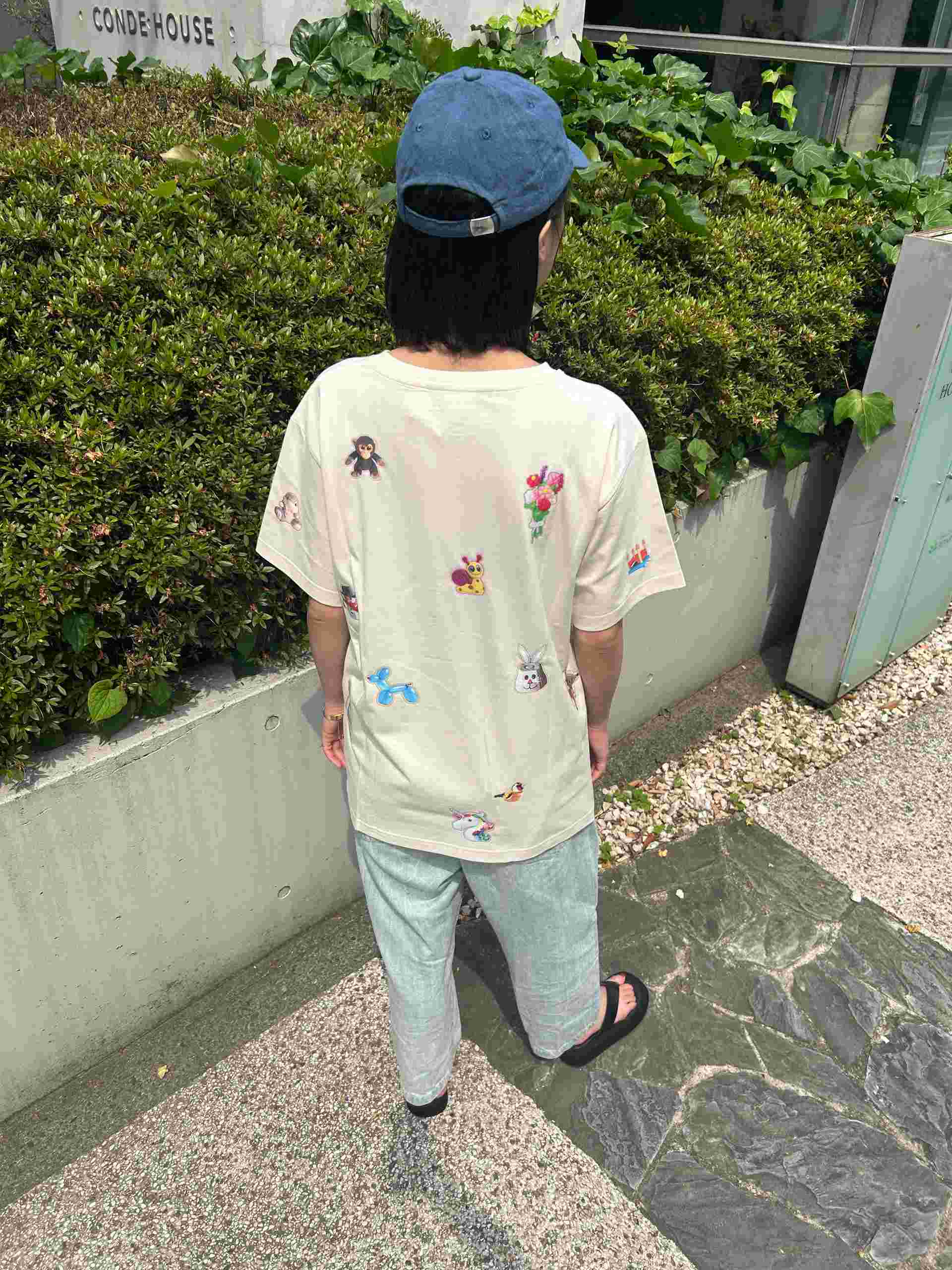 スタースタイリング STARSTYLING A 01 STICKIES T-SHIRT （NATURAL / MULTI） NATURAL / MULTI