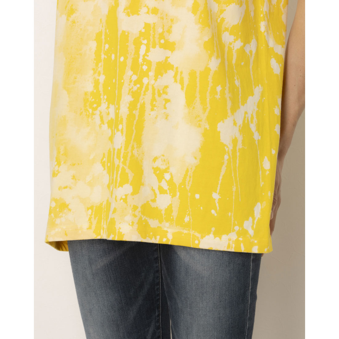 スタースタイリング STARSTYLING 18-TS ART TOTAL T-SHIRT （YELLOW / GLITTER-PINK） YELLOW / GLITTER-PINK