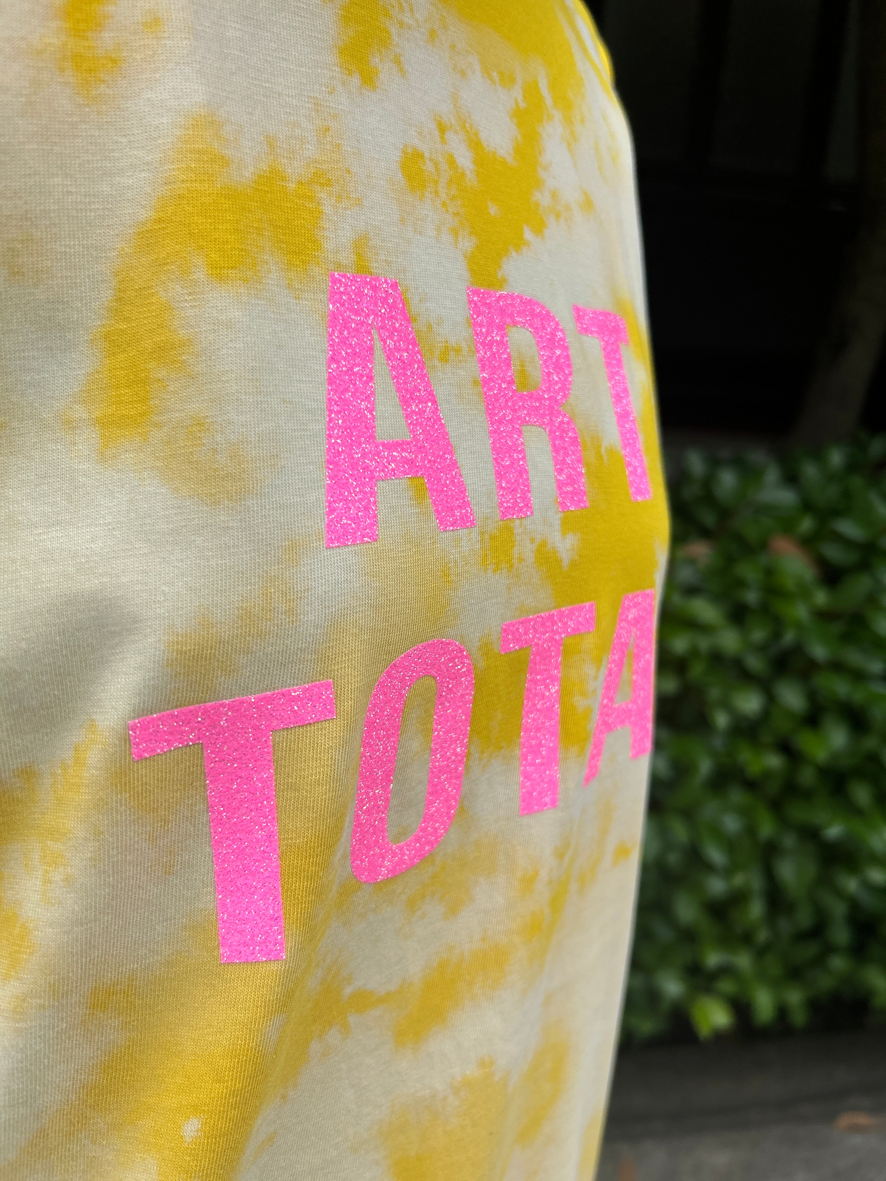 スタースタイリング STARSTYLING 18-TS ART TOTAL T-SHIRT （YELLOW / GLITTER-PINK） YELLOW / GLITTER-PINK