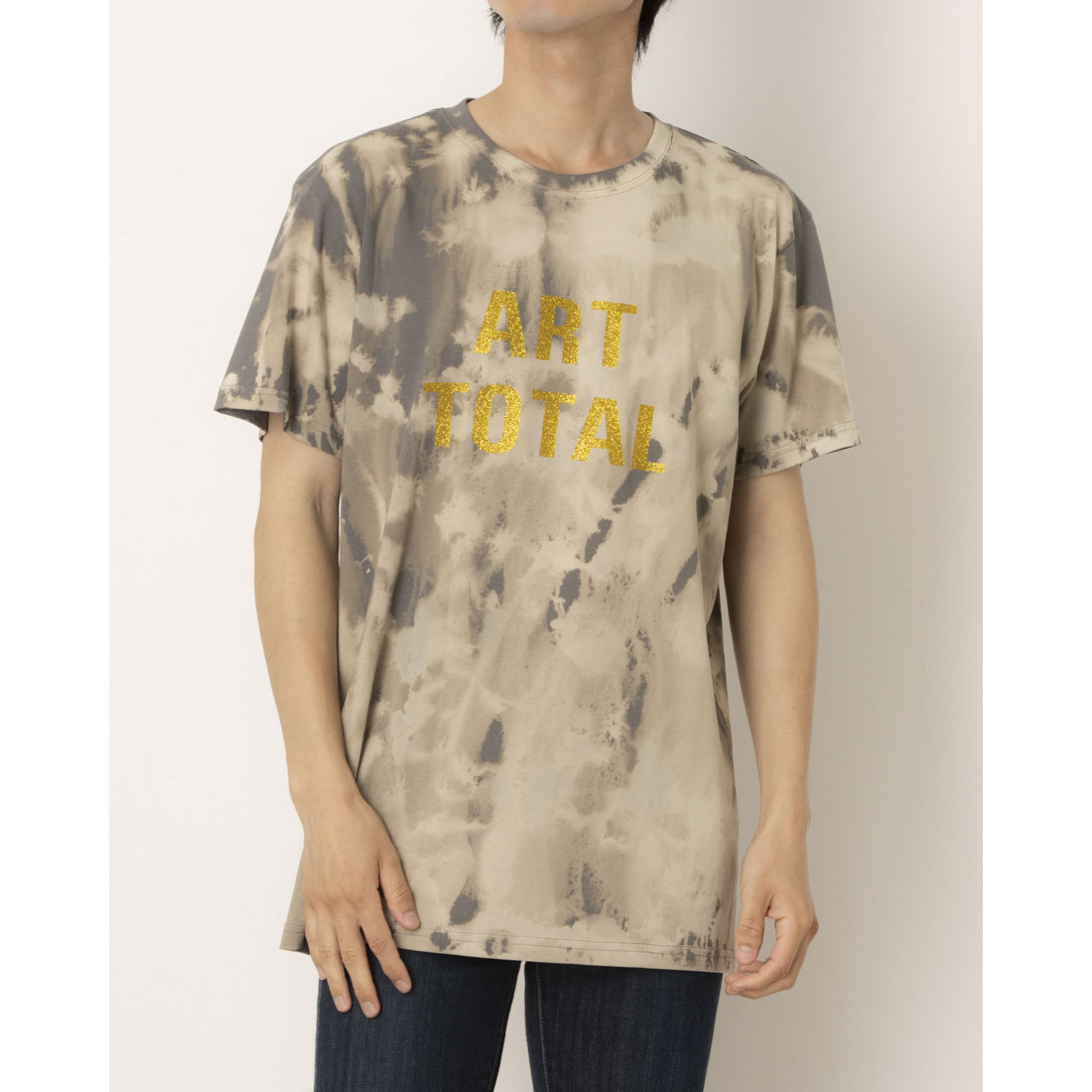 スタースタイリング STARSTYLING 18-TS ART TOTAL T-SHIRT （GREEN / GLITTER-GOLD） GREEN / GLITTER-GOLD