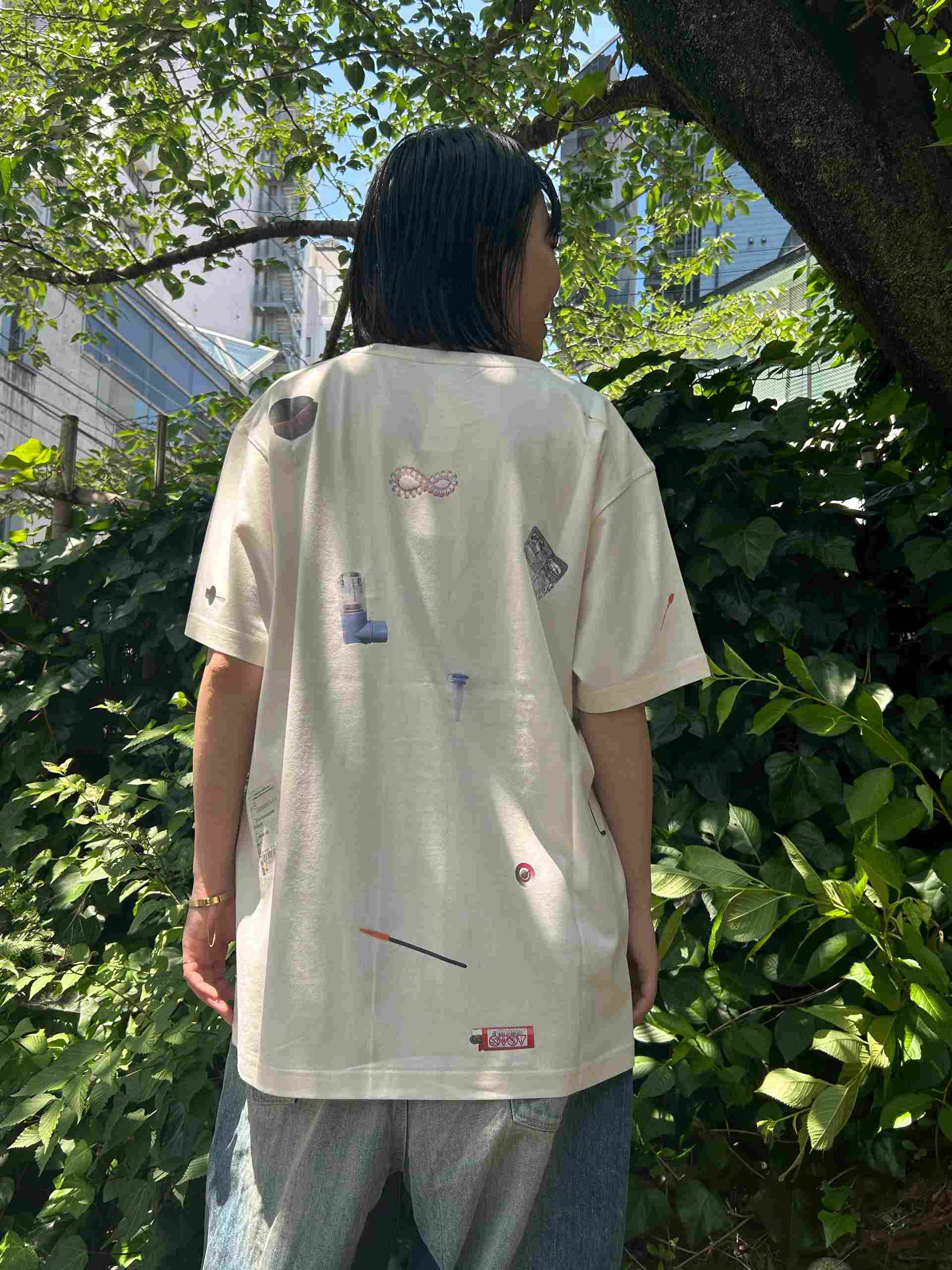 スタースタイリング STARSTYLING C01 SS19 TS THINGS T-SHIRT （NATURAL / MULTI） NATURAL / MULTI