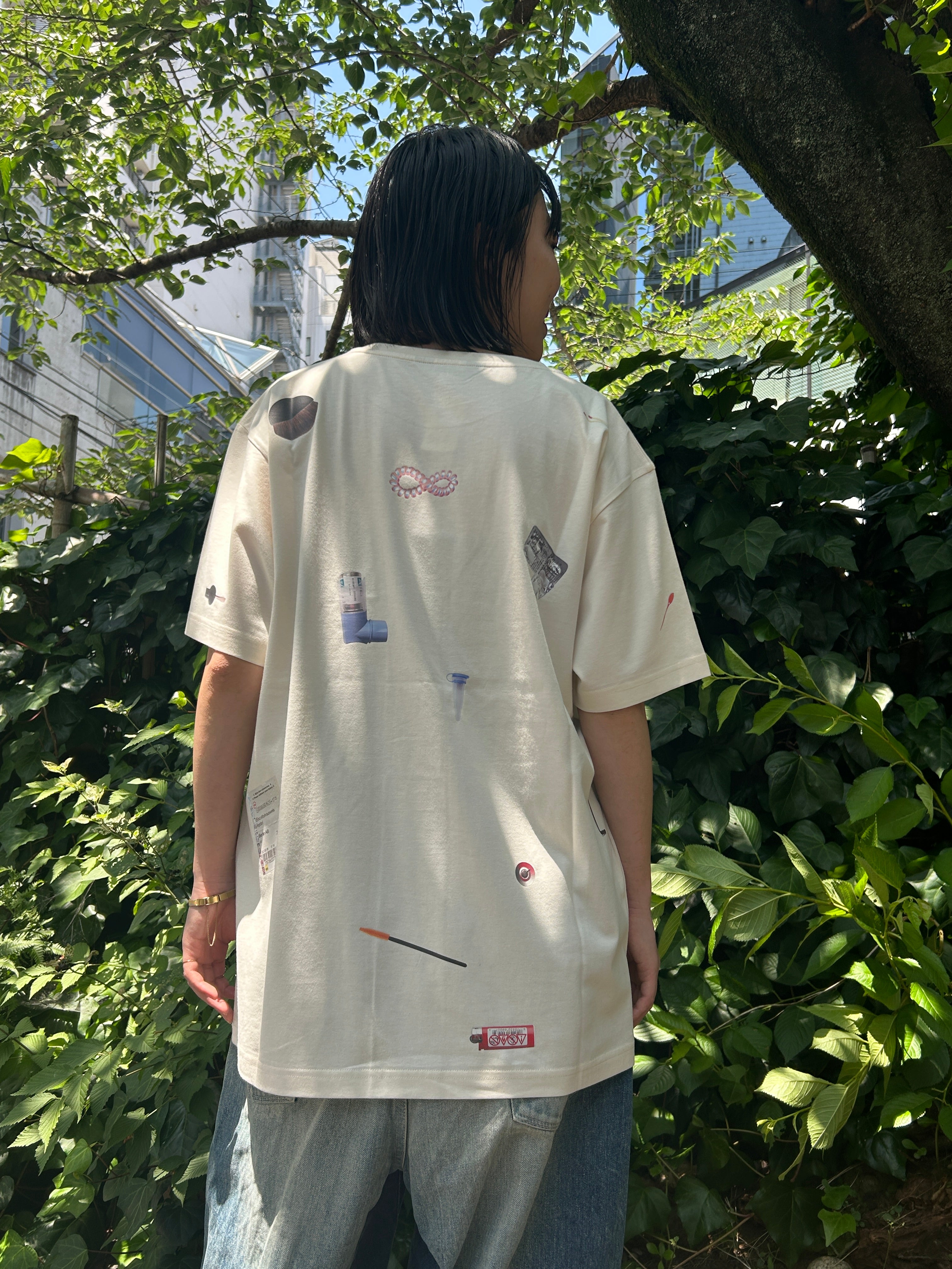 スタースタイリング STARSTYLING C01 SS19 TS THINGS T-SHIRT （NATURAL / MULTI） NATURAL / MULTI