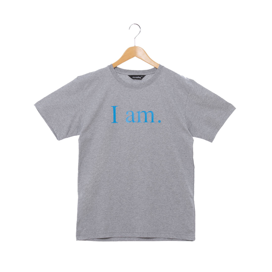 スタースタイリング STARSTYLING D01 SS19 TS I AM. T-SHIRT （GREY / BLUE） GREY / BLUE