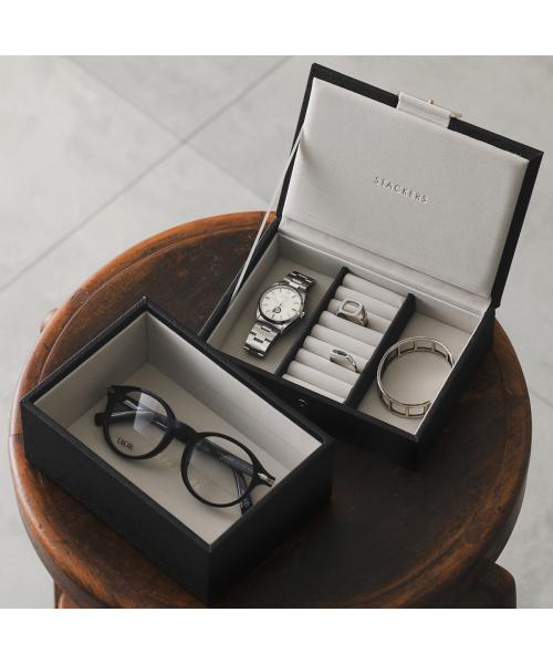 スタッカーズ STACKERS STACKERS ジュエリーボックス Mini Jewellery Box Set of 2 （75469/Black） 75469/Black