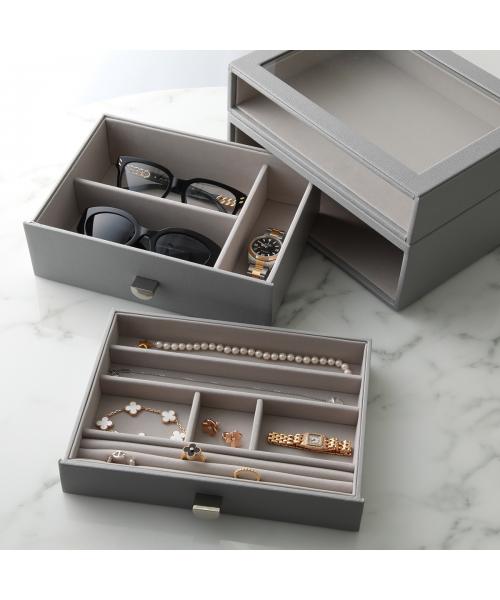 スタッカーズ STACKERS STACKERS ジュエリーボックス Classic Drawers 2 set （76059/Pebble-Grey） 76059/Pebble-Grey