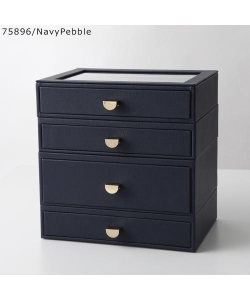 スタッカーズ STACKERS STACKERS ジュエリーボックス Classic Drawers 4 set （75896/NavyPebble） 75896/NavyPebble