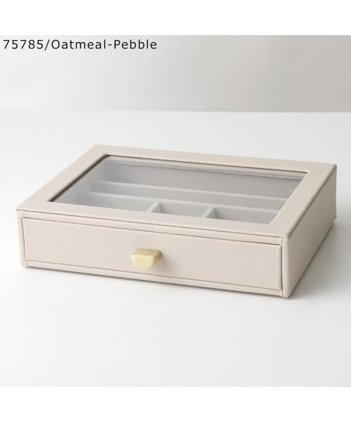 スタッカーズ STACKERS STACKERS ジュエリーケース Classic Glass Lid Drawer （75785/Oatmeal-Pebble） 75785/Oatmeal-Pebble