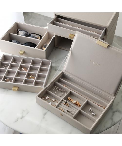 スタッカーズ STACKERS STACKERS ジュエリーボックス Classic Hybrid Drawer Set of 4 （76240/OatmealPebble） 76240/OatmealPebble