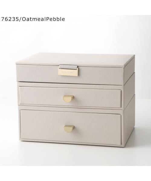 スタッカーズ STACKERS STACKERS ジュエリーボックス Classic Hybrid Drawer Set of 3 （76238/NavyPebble） 76238/NavyPebble