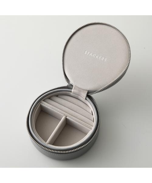 スタッカーズ STACKERS STACKERS ジュエリーボックス Travel Jewellery Box Round （74524/SageGreenPebble） 74524/SageGreenPebble