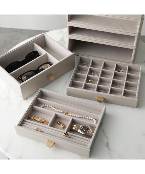 スタッカーズ STACKERS STACKERS ジュエリーボックス Classic Drawers 3 set （75886/Taupe） 75886/Taupe