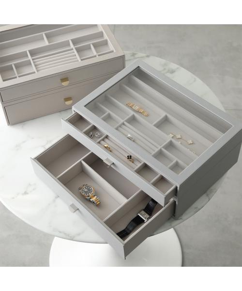 スタッカーズ STACKERS STACKERS ジュエリーボックス Supersize Drawer Set of 2 （76054/OATMEAL-PEBBLE） 76054/OATMEAL-PEBBLE