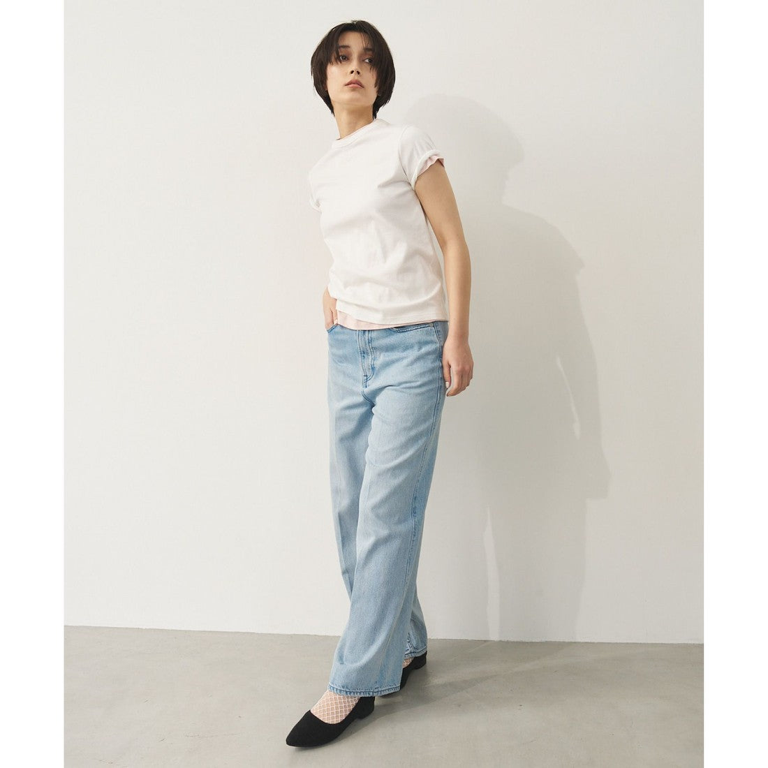 steppi フォルムフィット ポインテッド パンプス （ベージュラメ） ベージュラメ