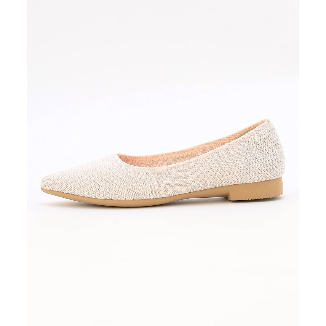 steppi フォルムフィット ポインテッド パンプス （ベージュラメ） ベージュラメ