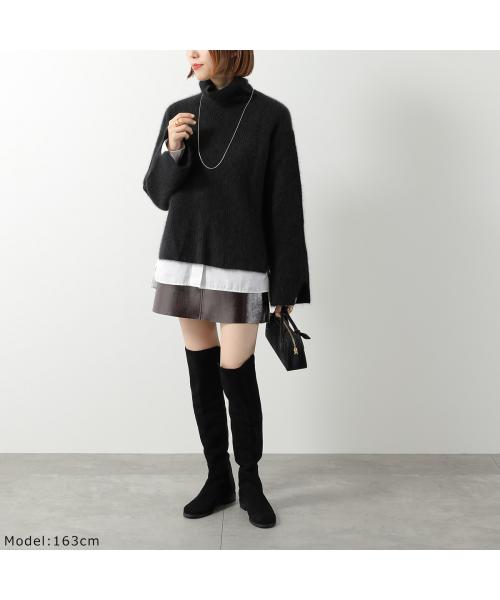 StuartWeitzman ロングブーツ 5050 S4465 スウェード （BLK/ブラック） BLK/ブラック