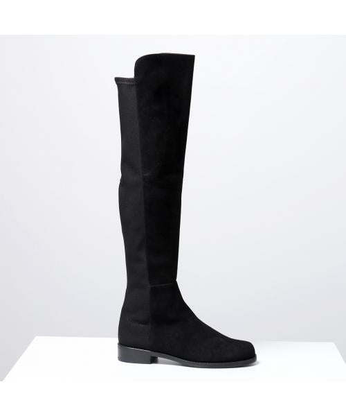 StuartWeitzman ロングブーツ 5050 S4465 スウェード （BLK/ブラック） BLK/ブラック