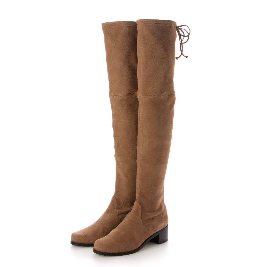 スチュアート ワイツマン STUART WEITZMAN MIDLAND スエードニーハイ ストレッチブーツ,CAMEL SUEDE