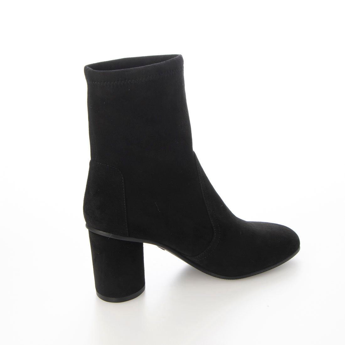 スチュアート ワイツマン STUART WEITZMAN ラウンドトゥスエードミッドヒールブーツ