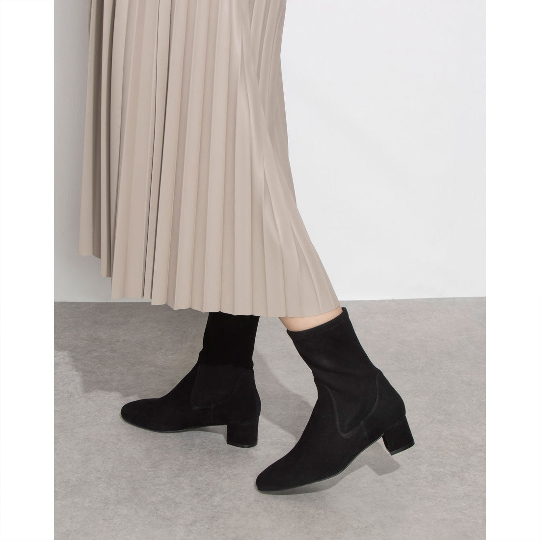 スチュアート ワイツマン STUART WEITZMAN ストレッチミドルブーツ