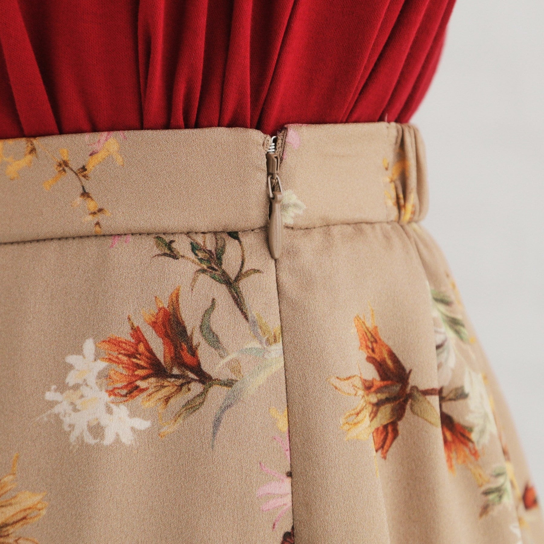 SunaUna 【Popular Series! / Oriental Print】 Mermaid Skirt