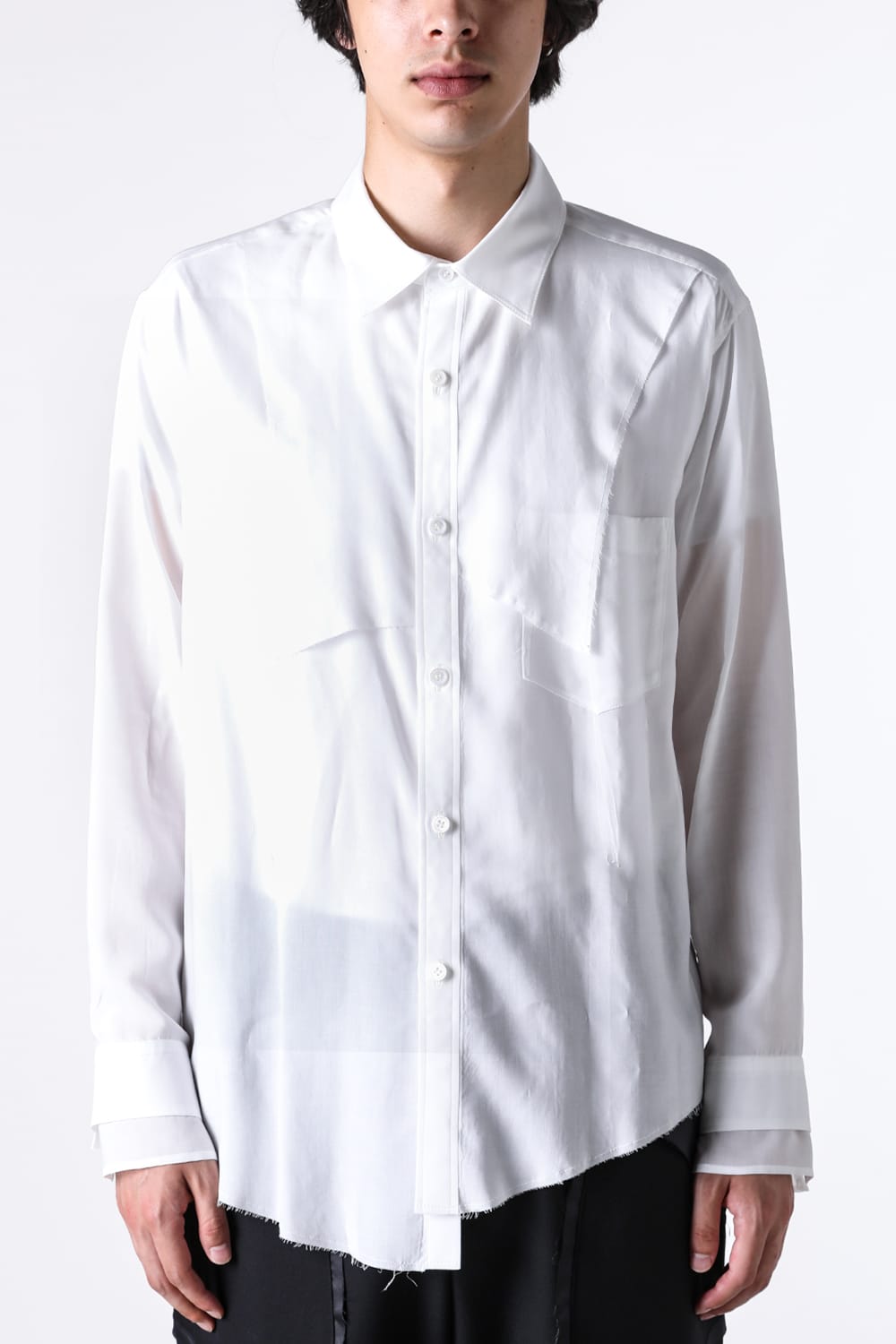 サルバム sulvam Tencel Besam Shirt （White） White